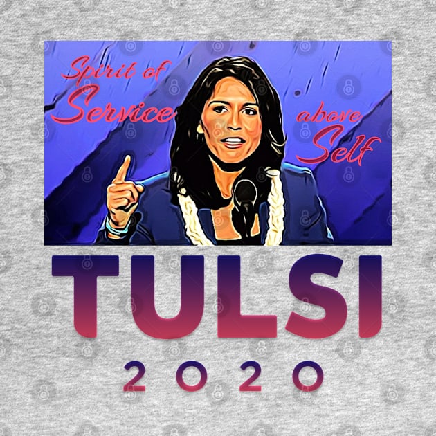 Tulsi - Service above Self by twenty20tees